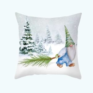 Housse De Coussin Noel Blanc 1