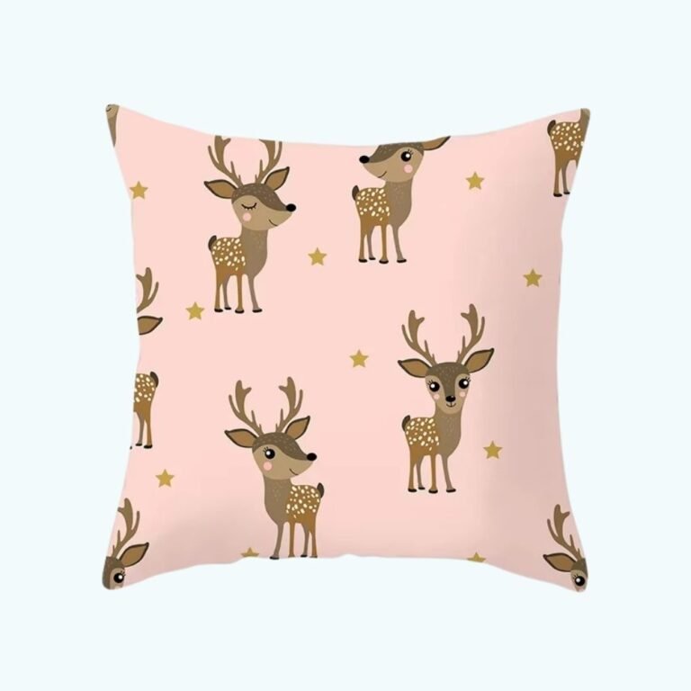 Housse De Coussin Renne 1