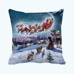 Housse De Coussin Theme Noel 1