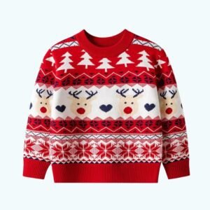 Joli Pull De Noel Enfant