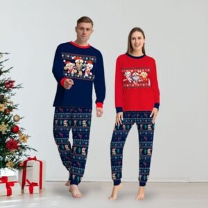 Matching Pyjama Noel Couple