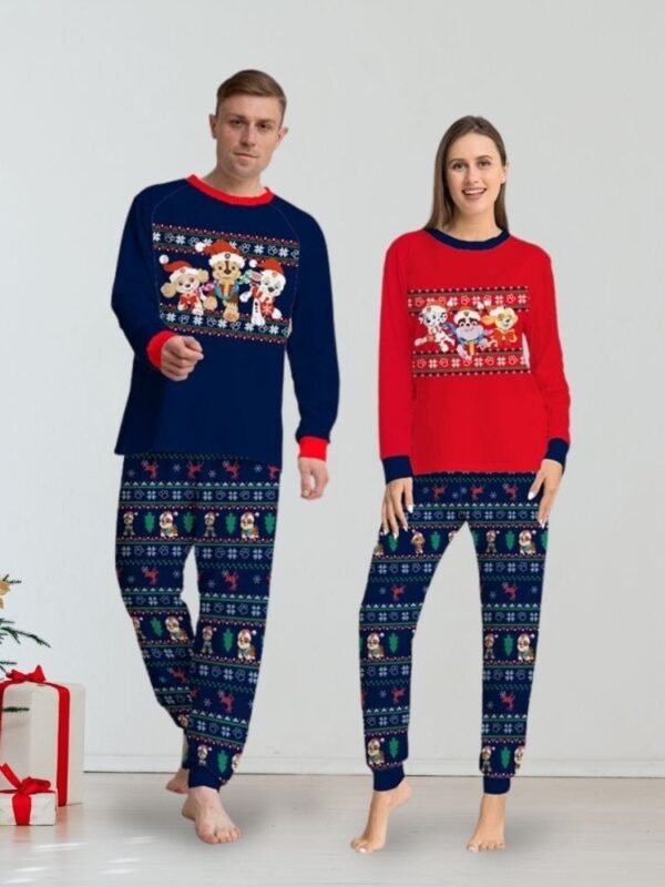 Matching Pyjama Noel Couple
