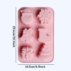Moule A Gateaux En Silicone Motifs De Noel 3