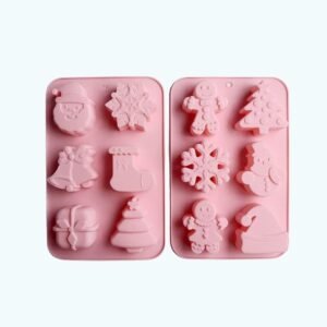 Moule A Gateaux En Silicone Motifs De Noel