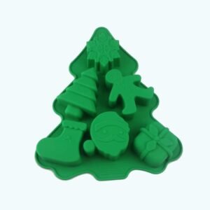 Moule A Gateaux En Silicone Sapin De Noel 4