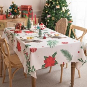 Nappe De Noel Blanche
