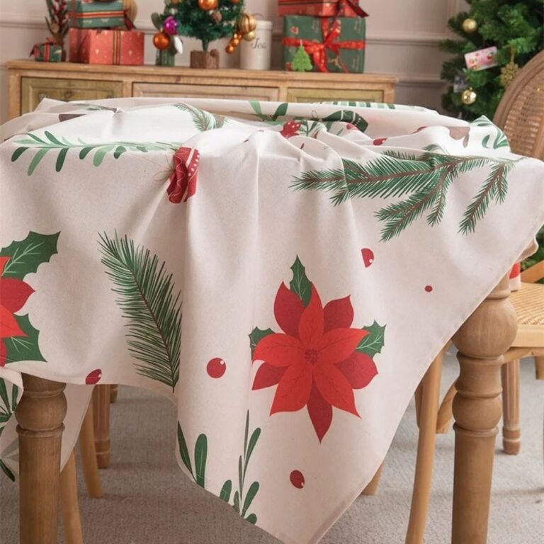 Nappe De Noel Blanche 4