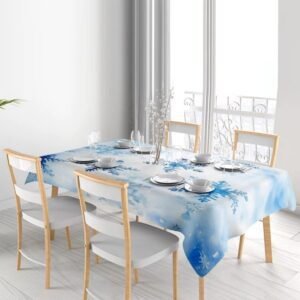 Nappe De Noel Bleue
