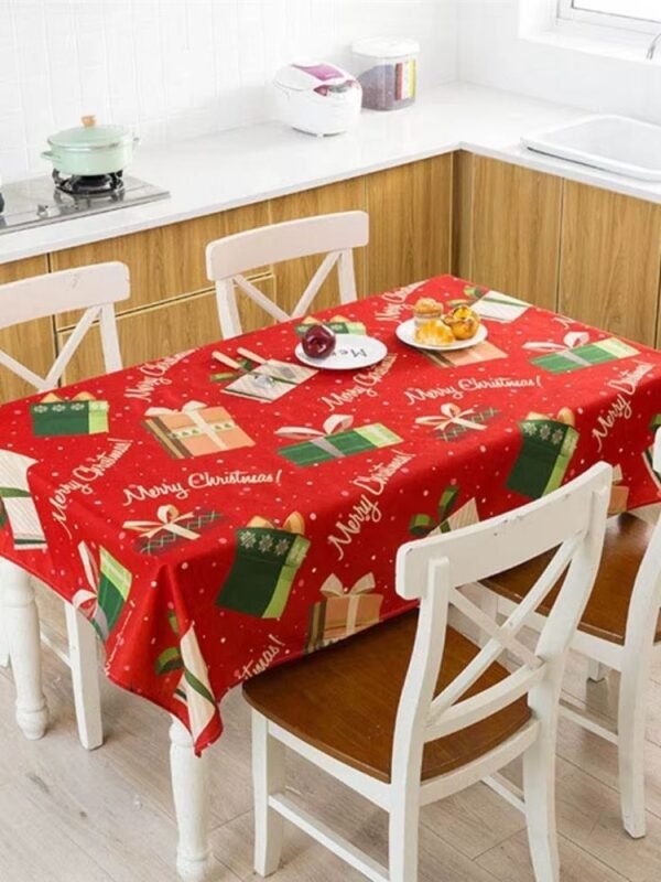 Nappe De Noel En Tissu 1