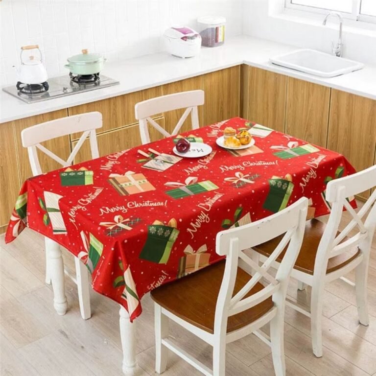 Nappe De Noel En Tissu 1