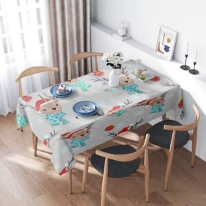 Nappe De Noel Grise 1