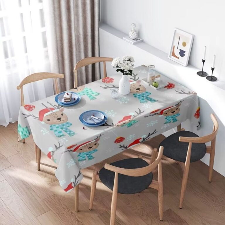 Nappe De Noel Grise 1