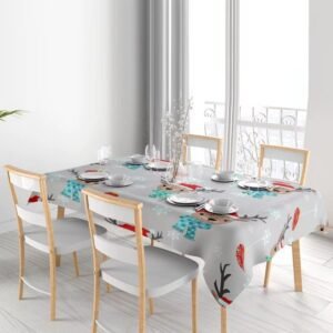 Nappe De Noel Grise