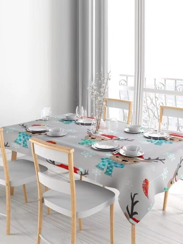 Nappe De Noel Grise