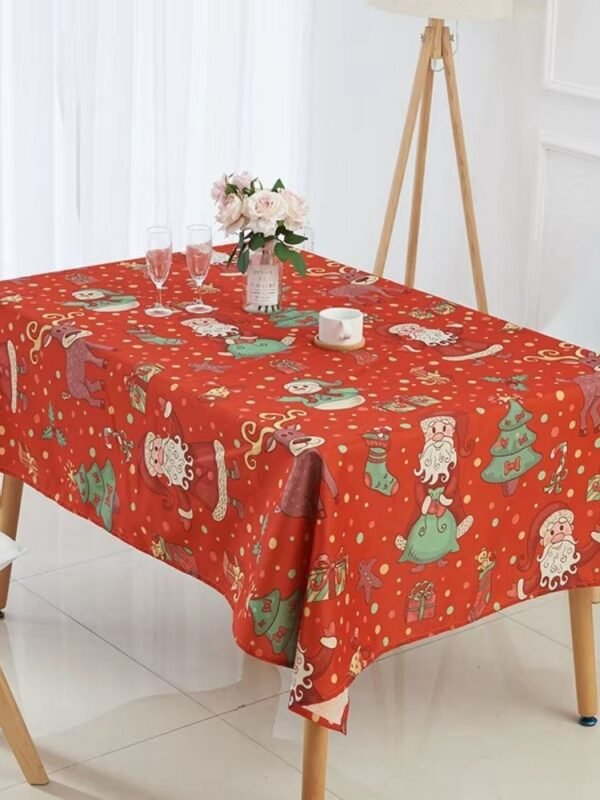 Nappe De Noel Rouge 1