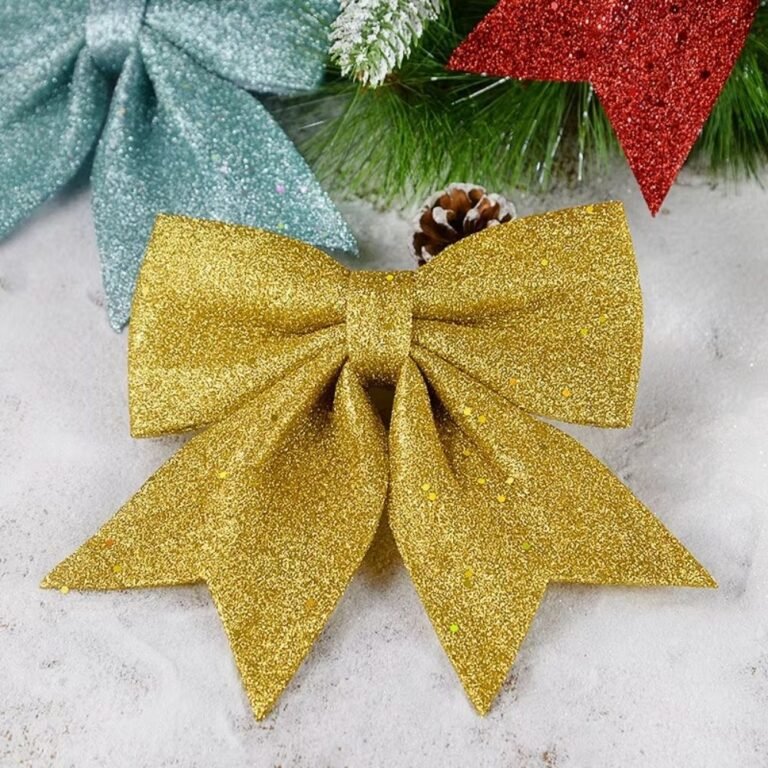 Noeuds De Noel Or Lot De 4 1