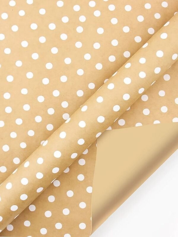 Papier Cadeau De Noel Pois 1