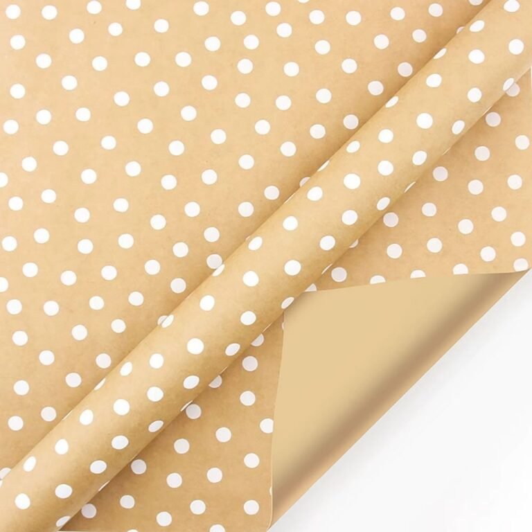 Papier Cadeau De Noel Pois 1