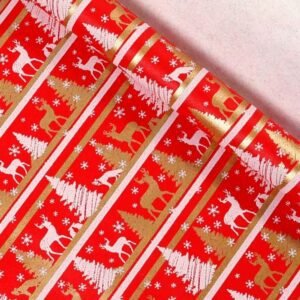 Papier Cadeau Dore 1