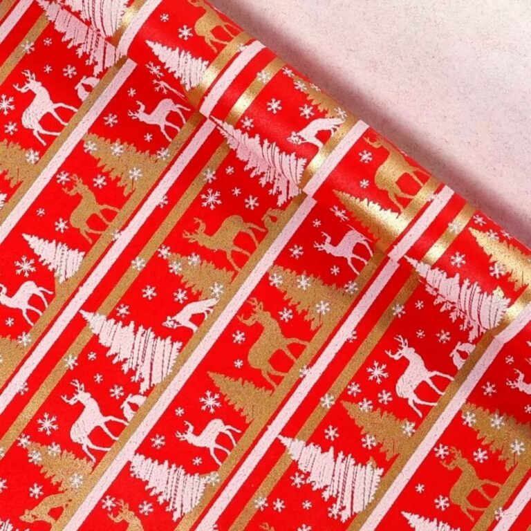 Papier Cadeau Dore 1