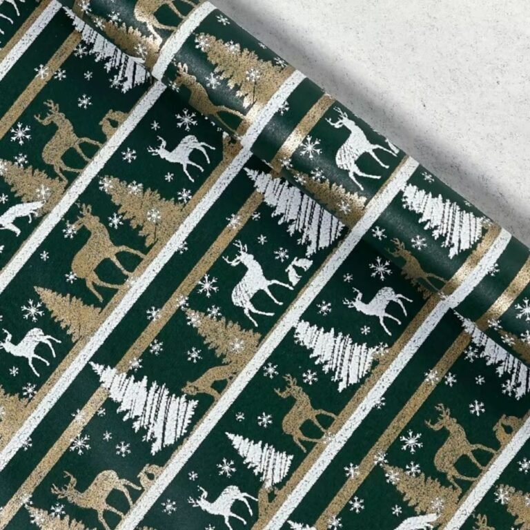 Papier Cadeau Dore 3
