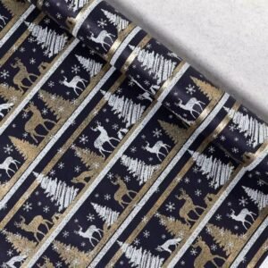 Papier Cadeau Dore 4