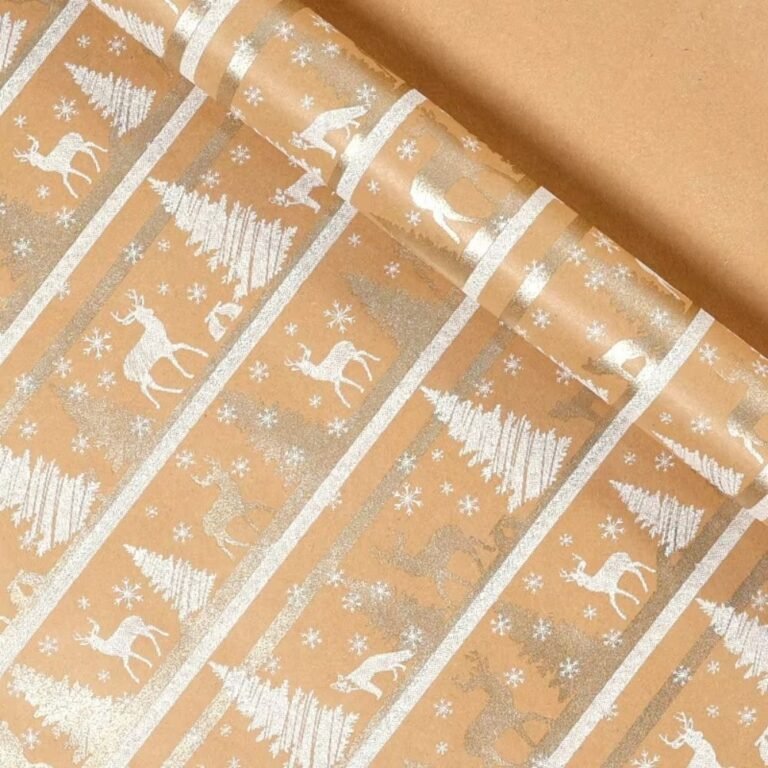 Papier Cadeau Dore
