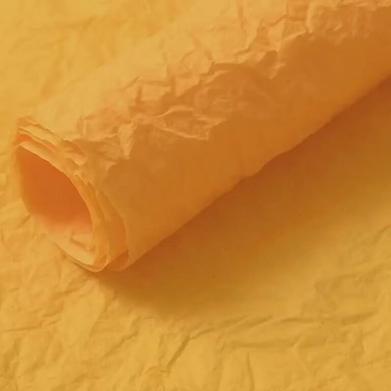 Papier Cadeau Jaune
