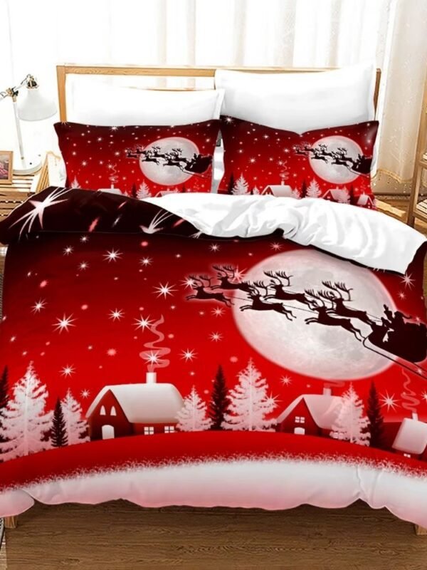 Parure Housse De Couette De Noel 1