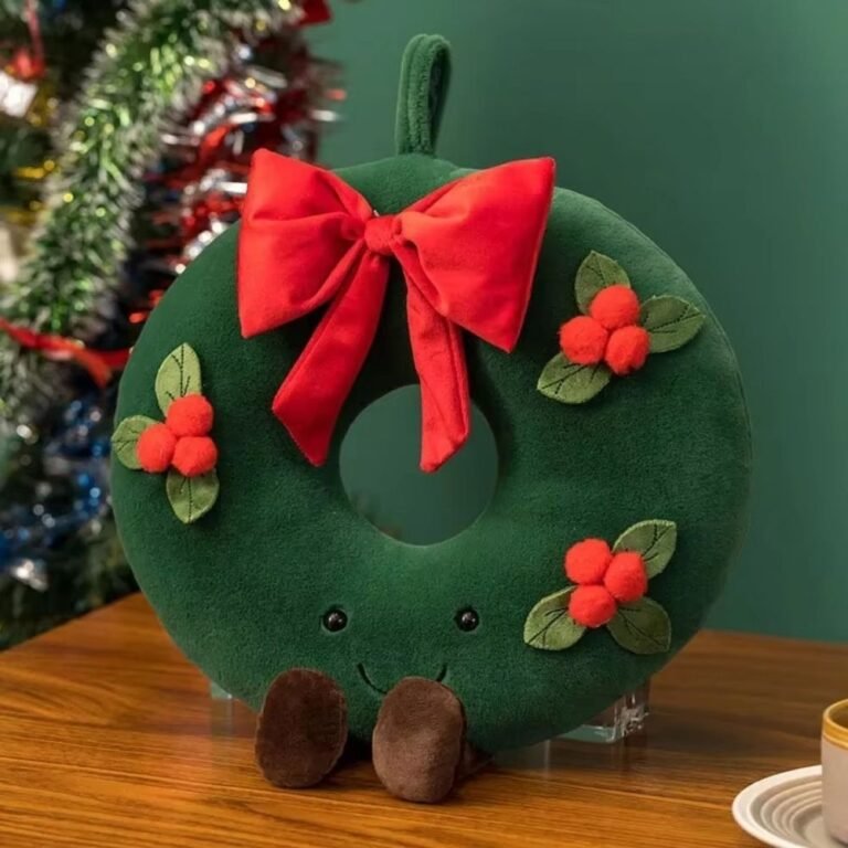 Peluche Couronne De Noel