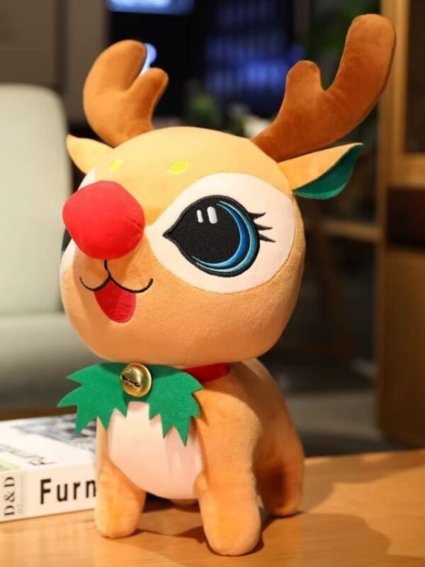 Peluche De Noel Bebe Renne 1