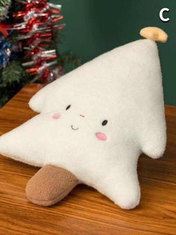 Peluche Sapin Blanc De Noel 1