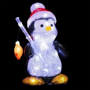 Pingouin Lumineux Acrylique Illumine 1