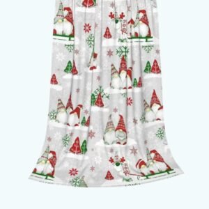 Plaid De Noel Blanc 3