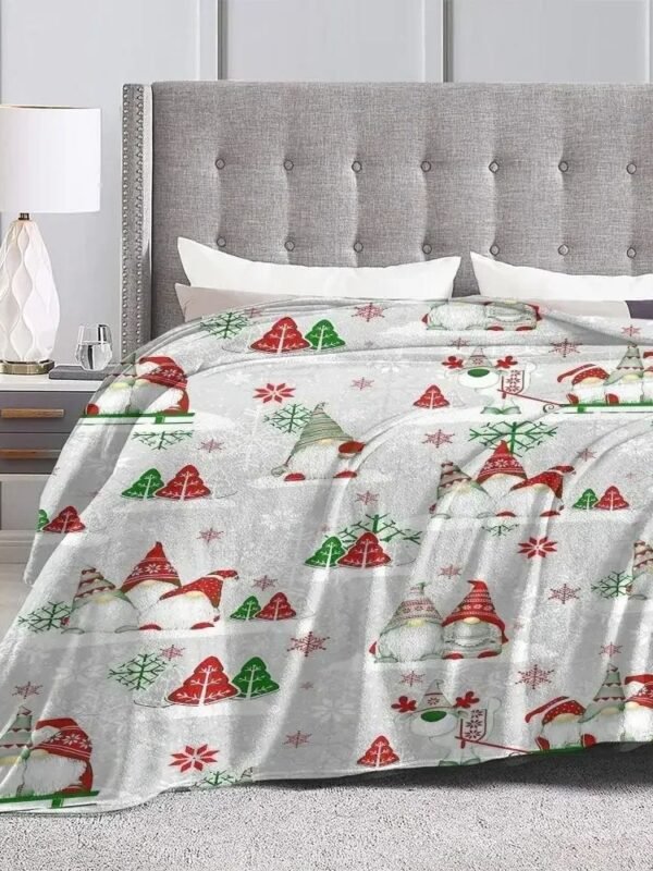 Plaid De Noel Blanc