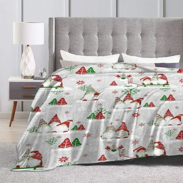 Plaid De Noel Blanc