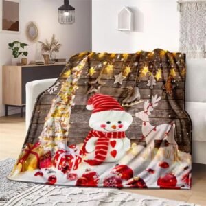 Plaid De Noel Canape 2