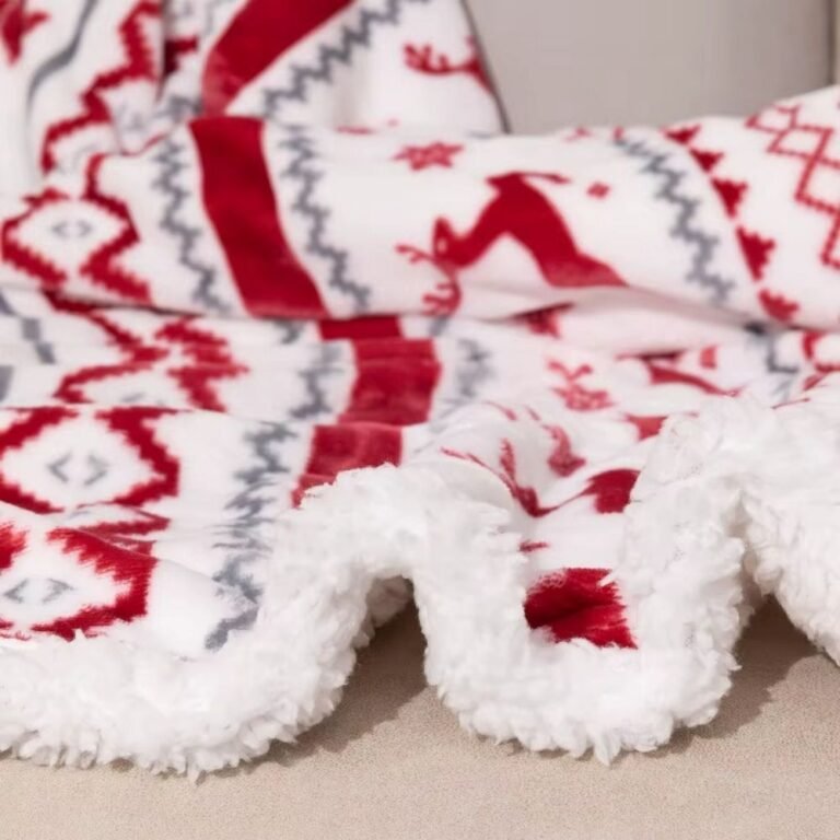 Plaid De Noel Polaire 1