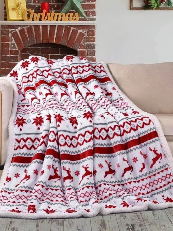 Plaid De Noel Polaire