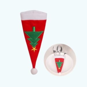 Porte Couvert De Noel Bonnet De Lutin 1