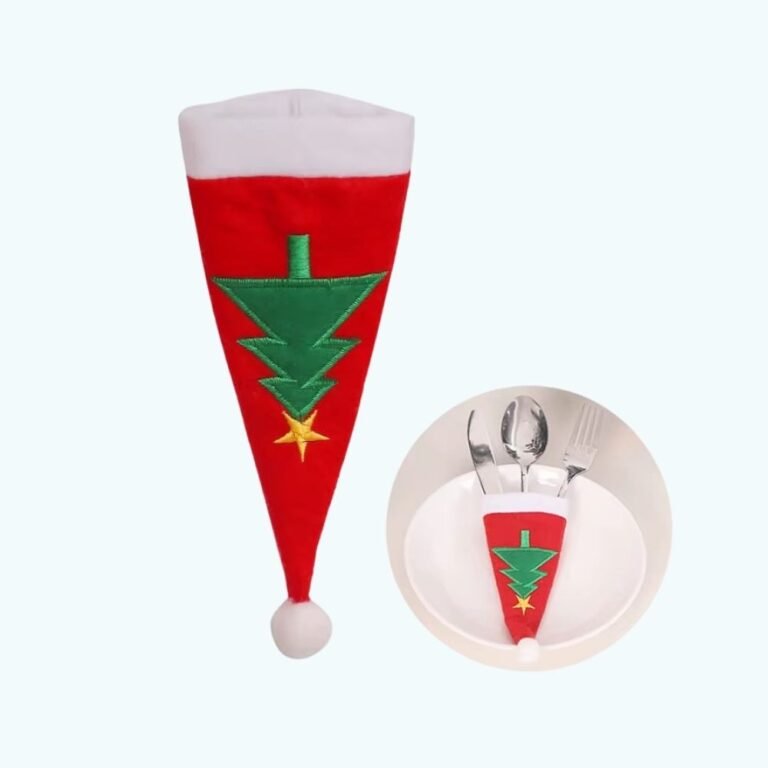 Porte Couvert De Noel Bonnet De Lutin 1