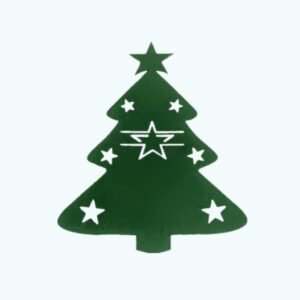Porte Couvert De Noel Etoile 1