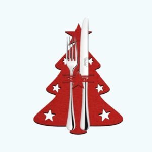 Porte Couvert De Noel Sapin Avec Etoile 1