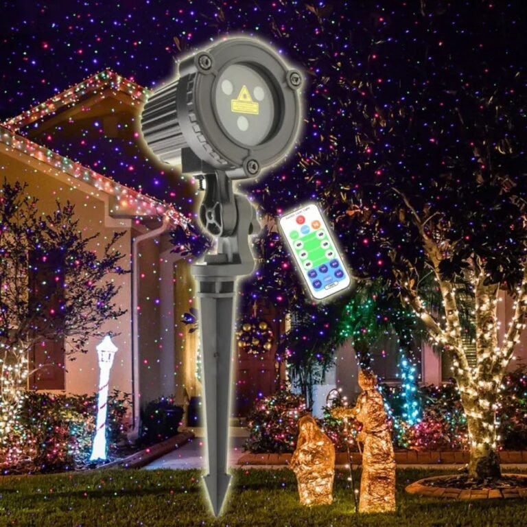 Projecteur Noel Bleu 3