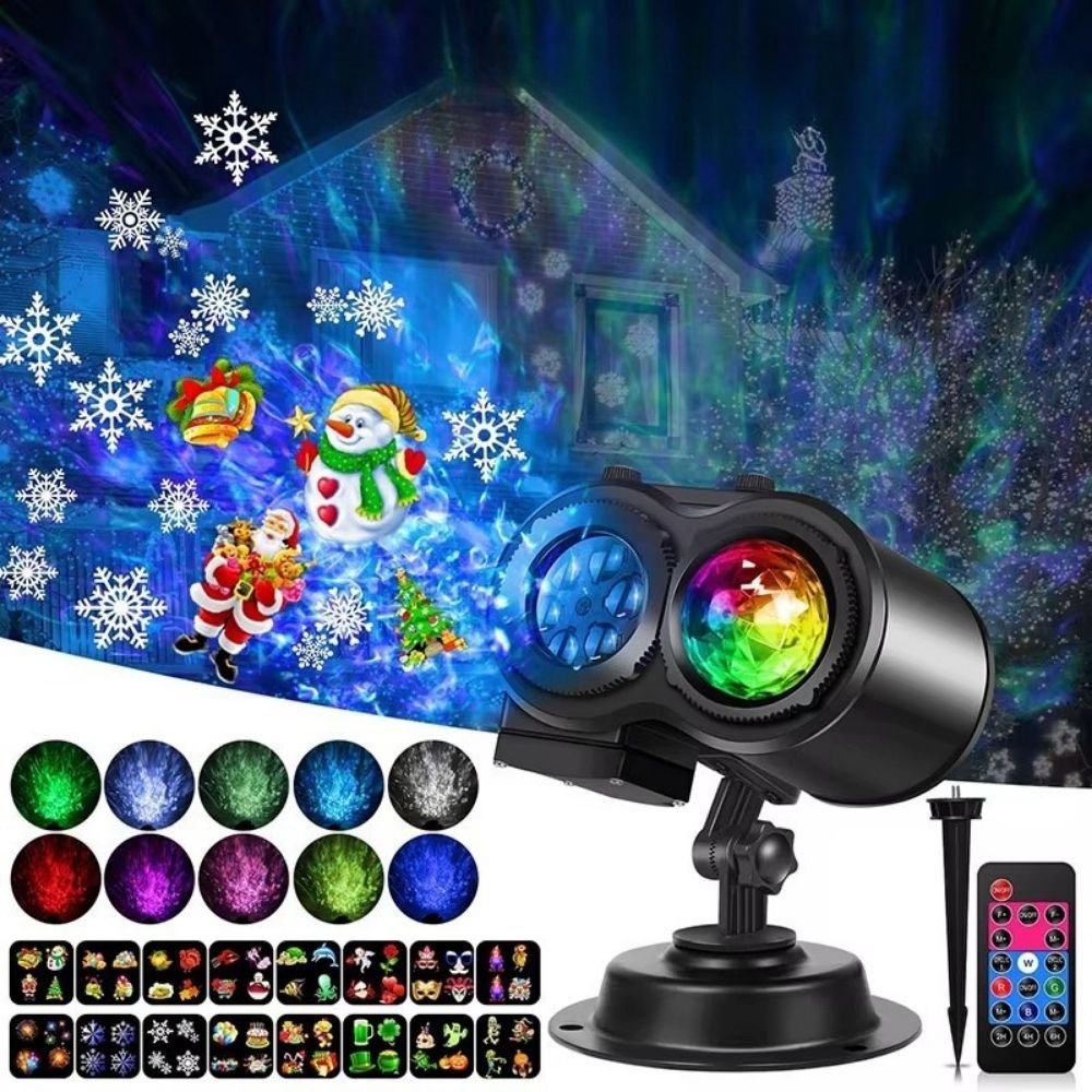 KIT PROJECTEUR FENÊTRE Animé WINDOW FX Scènes de Vacances Noël Halloween
