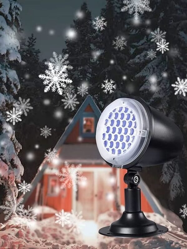 Projecteur Noel Flocons De Neige