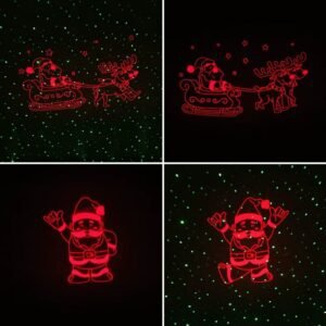 Projecteur Traineau Pere Noel 6
