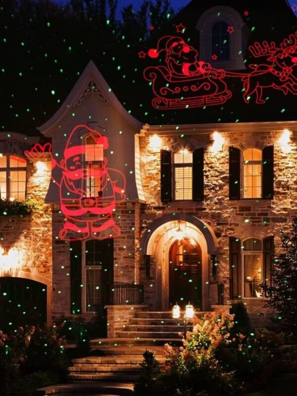 Projecteur Traineau Pere Noel