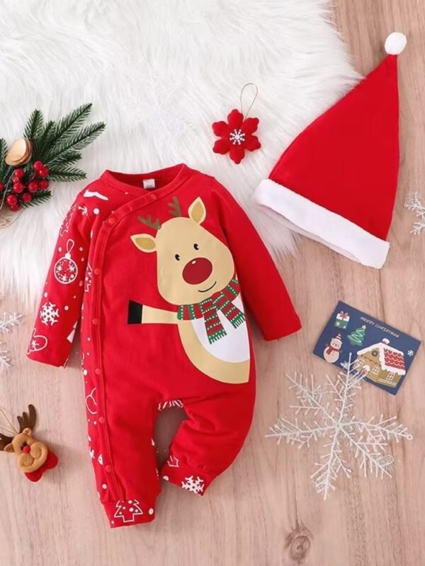Pull De Noel A Capuche Enfant