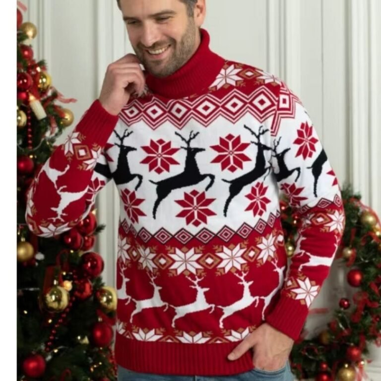 Pull De Noel Couple Assorti 3